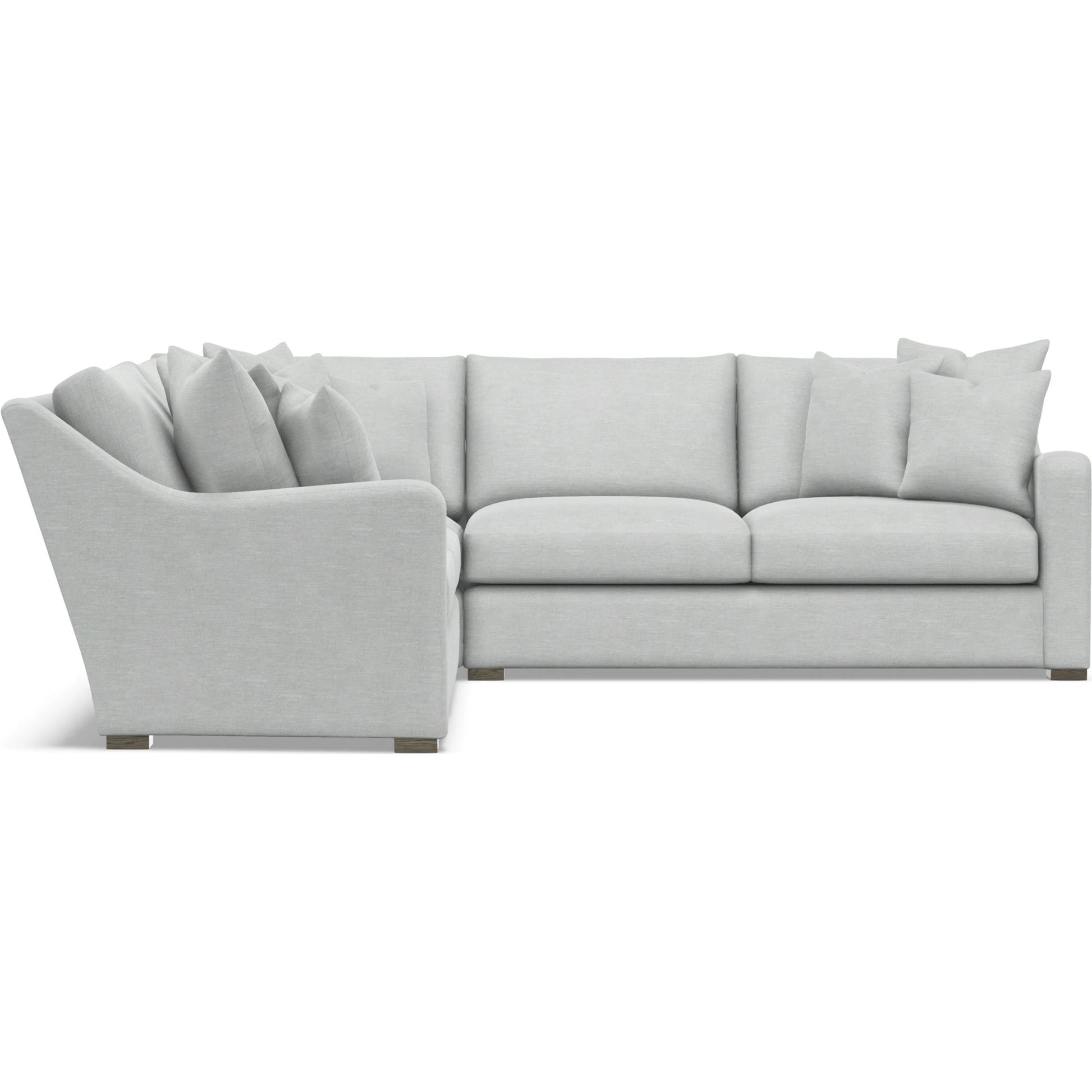 Ventura 3-Piece Fabric Sectional by Bernhardt in wdf, 789 portobello. Made from unique in a unique style.