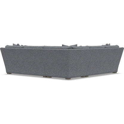 Ventura 3-Piece Fabric Sectional by Bernhardt in wdf, 789 portobello. Made from unique in a unique style.