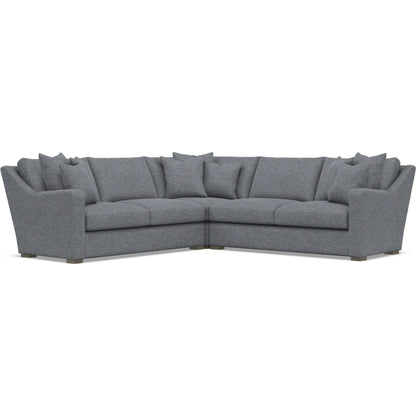 Ventura 3-Piece Fabric Sectional by Bernhardt in wdf, 789 portobello. Made from unique in a unique style.