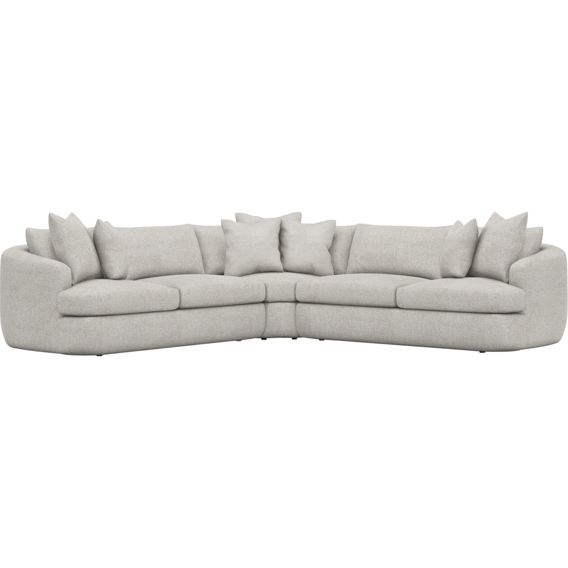 Jules 3-Piece Fabric Sectional by Bernhardt. Made from unique in a unique style.