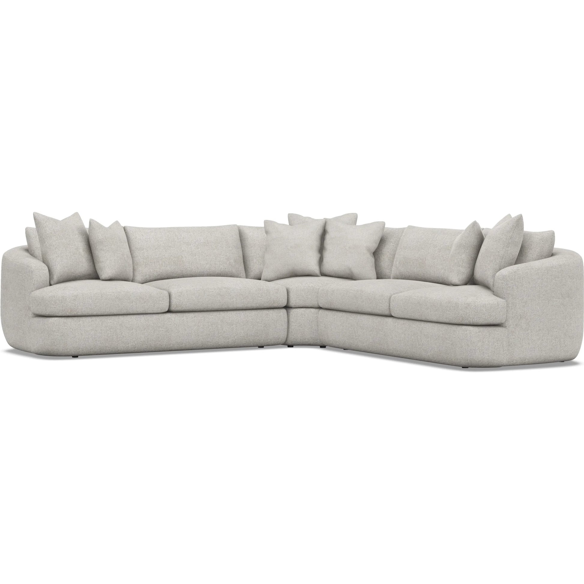 Jules 3-Piece Fabric Sectional by Bernhardt. Made from unique in a unique style.