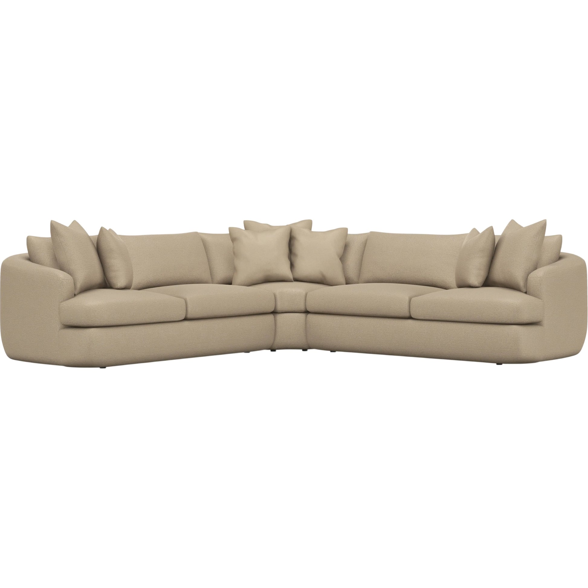 Jules 3-Piece Fabric Sectional by Bernhardt. Made from unique in a unique style.