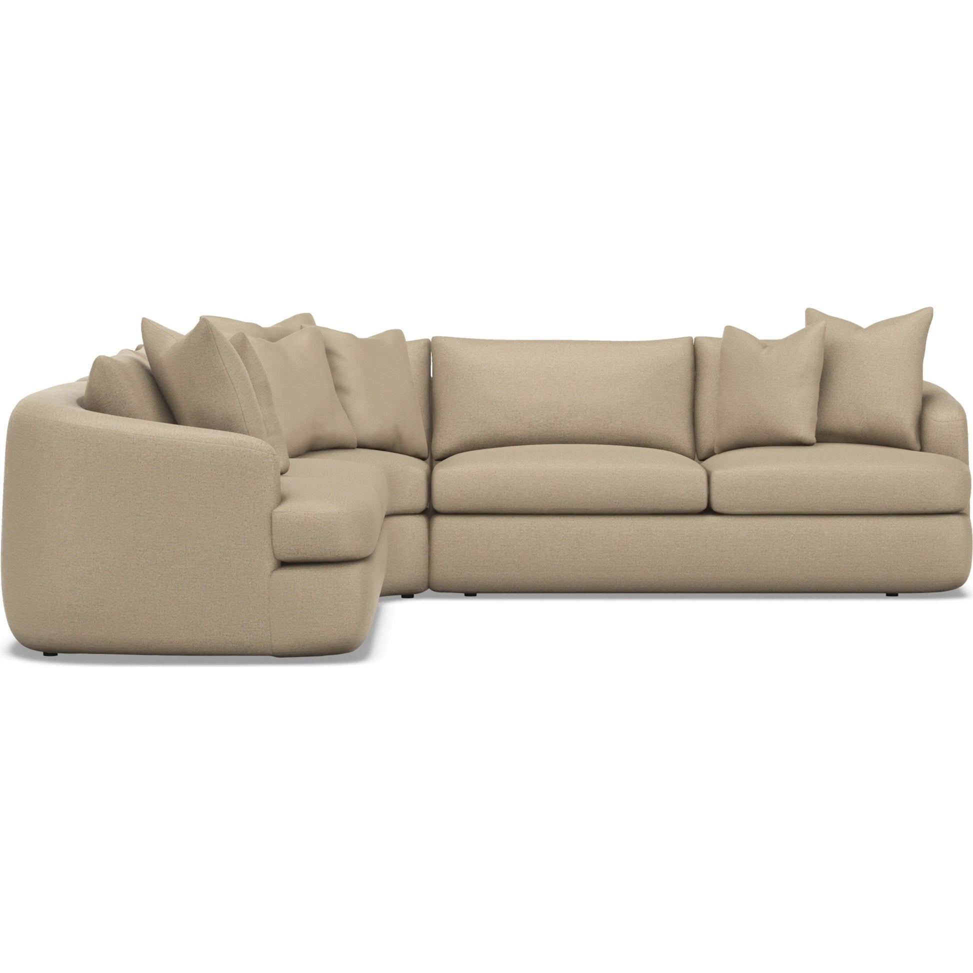 Jules 3-Piece Fabric Sectional by Bernhardt. Made from unique in a unique style.