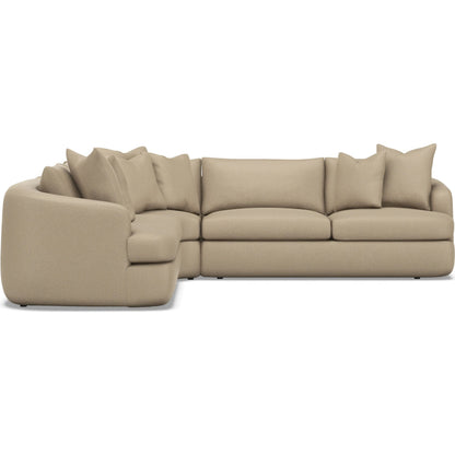 Jules 3-Piece Fabric Sectional by Bernhardt. Made from unique in a unique style.