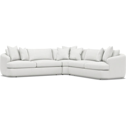 Jules 3-Piece Fabric Sectional by Bernhardt. Made from unique in a unique style.