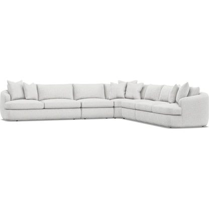 Jules 5-Piece Fabric Sectional by Bernhardt. Made from unique in a unique style.