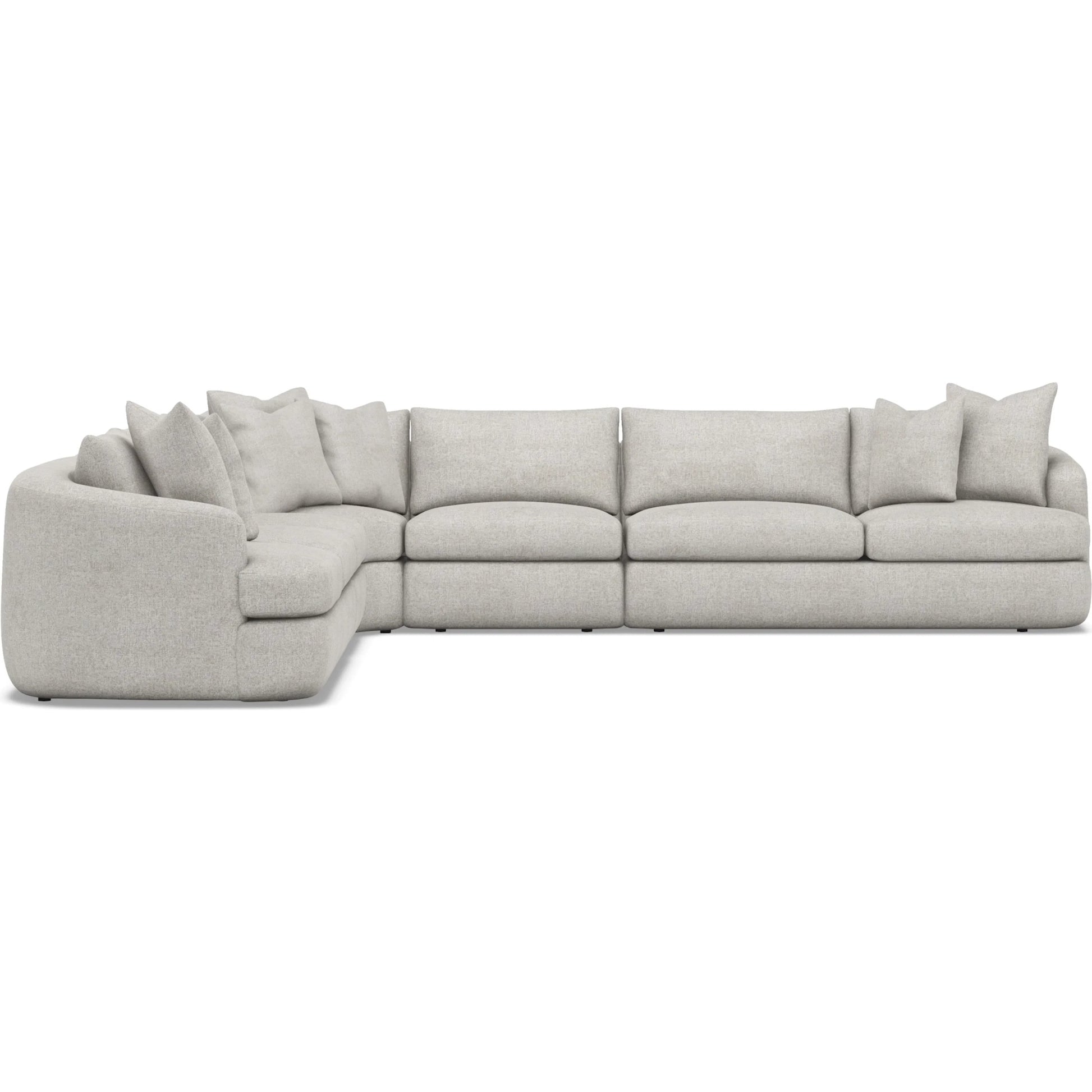 Jules 5-Piece Fabric Sectional by Bernhardt. Made from unique in a unique style.