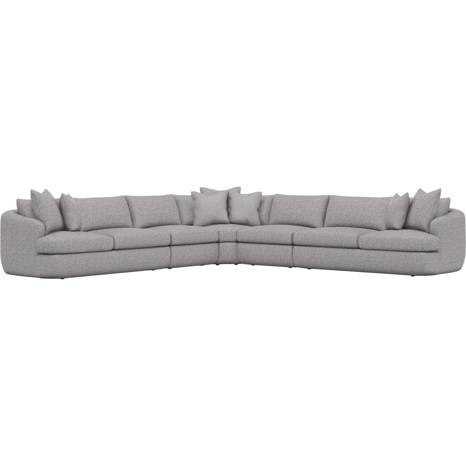 Jules 5-Piece Fabric Sectional by Bernhardt. Made from unique in a unique style.