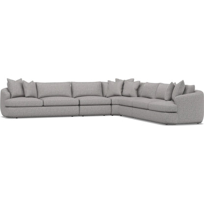 Jules 5-Piece Fabric Sectional by Bernhardt. Made from unique in a unique style.