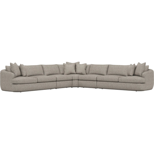 Jules 5-Piece Fabric Sectional by Bernhardt. Made from unique in a unique style.