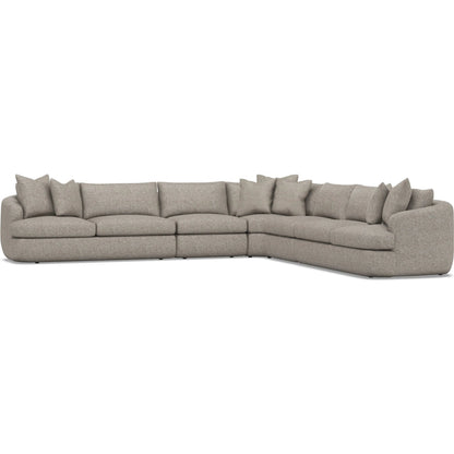 Jules 5-Piece Fabric Sectional by Bernhardt. Made from unique in a unique style.