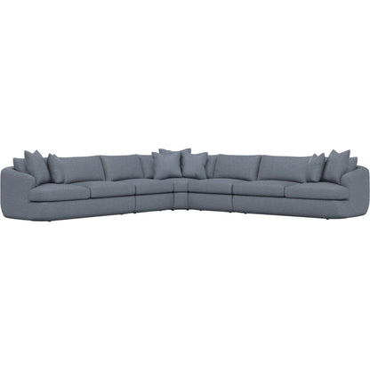 Jules 5-Piece Fabric Sectional by Bernhardt. Made from unique in a unique style.