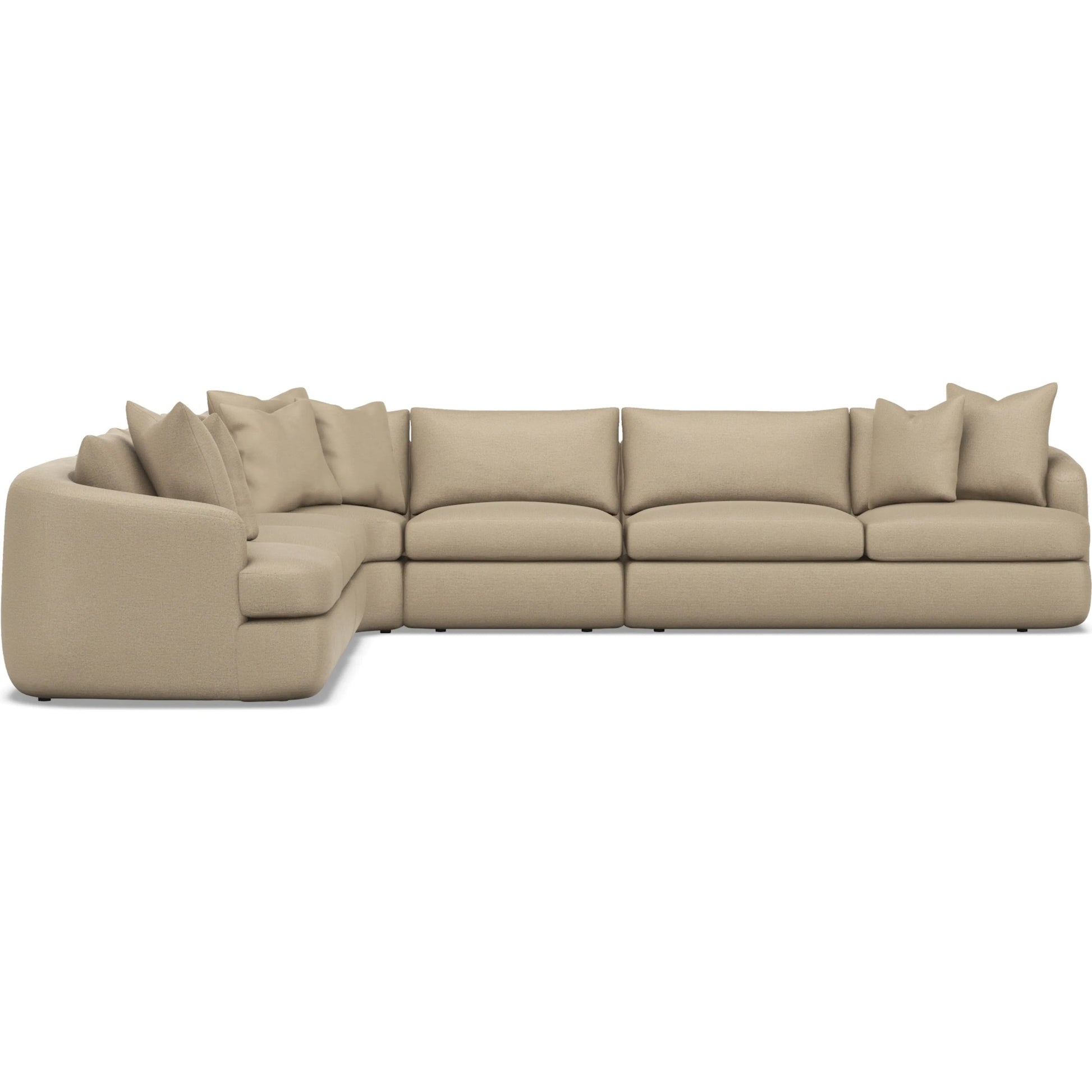 Jules 5-Piece Fabric Sectional by Bernhardt. Made from unique in a unique style.