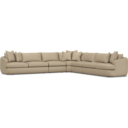 Jules 5-Piece Fabric Sectional by Bernhardt. Made from unique in a unique style.