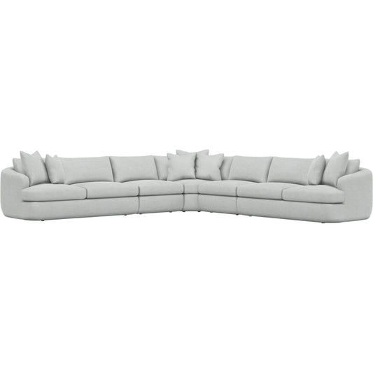 Jules 5-Piece Fabric Sectional by Bernhardt. Made from unique in a unique style.