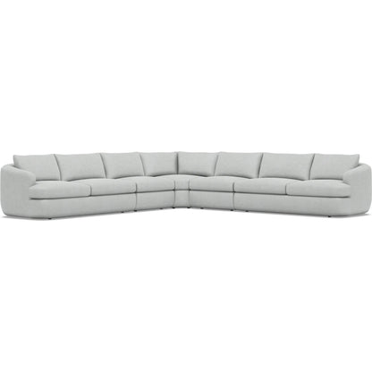 Jules 5-Piece Fabric Sectional by Bernhardt. Made from unique in a unique style.
