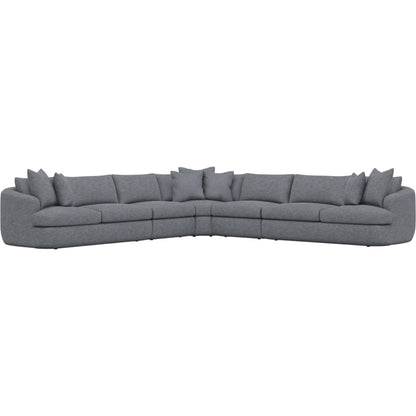 Jules 5-Piece Fabric Sectional by Bernhardt. Made from unique in a unique style.