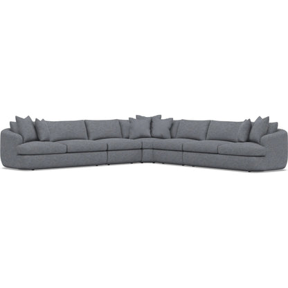Jules 5-Piece Fabric Sectional by Bernhardt. Made from unique in a unique style.