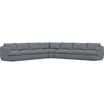 Jules 5-Piece Fabric Sectional by Bernhardt. Made from unique in a unique style.