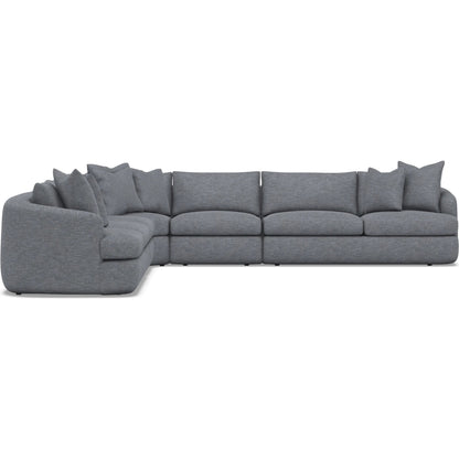 Jules 5-Piece Fabric Sectional by Bernhardt. Made from unique in a unique style.