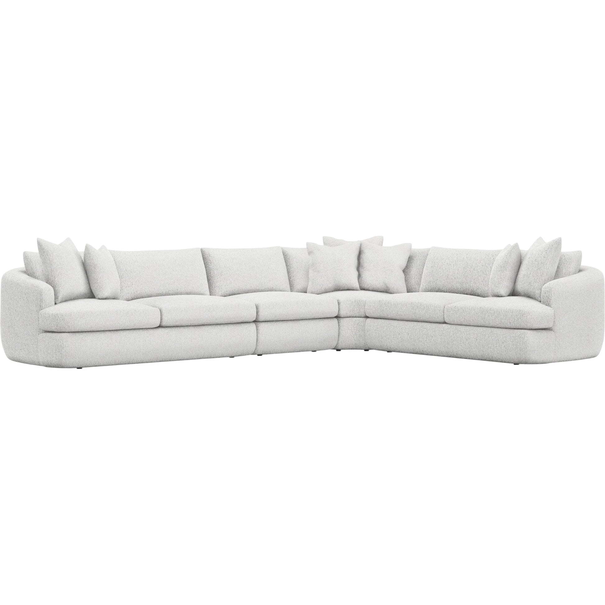 Jules 4-Piece Fabric Sectional by Bernhardt. Made from unique in a unique style.