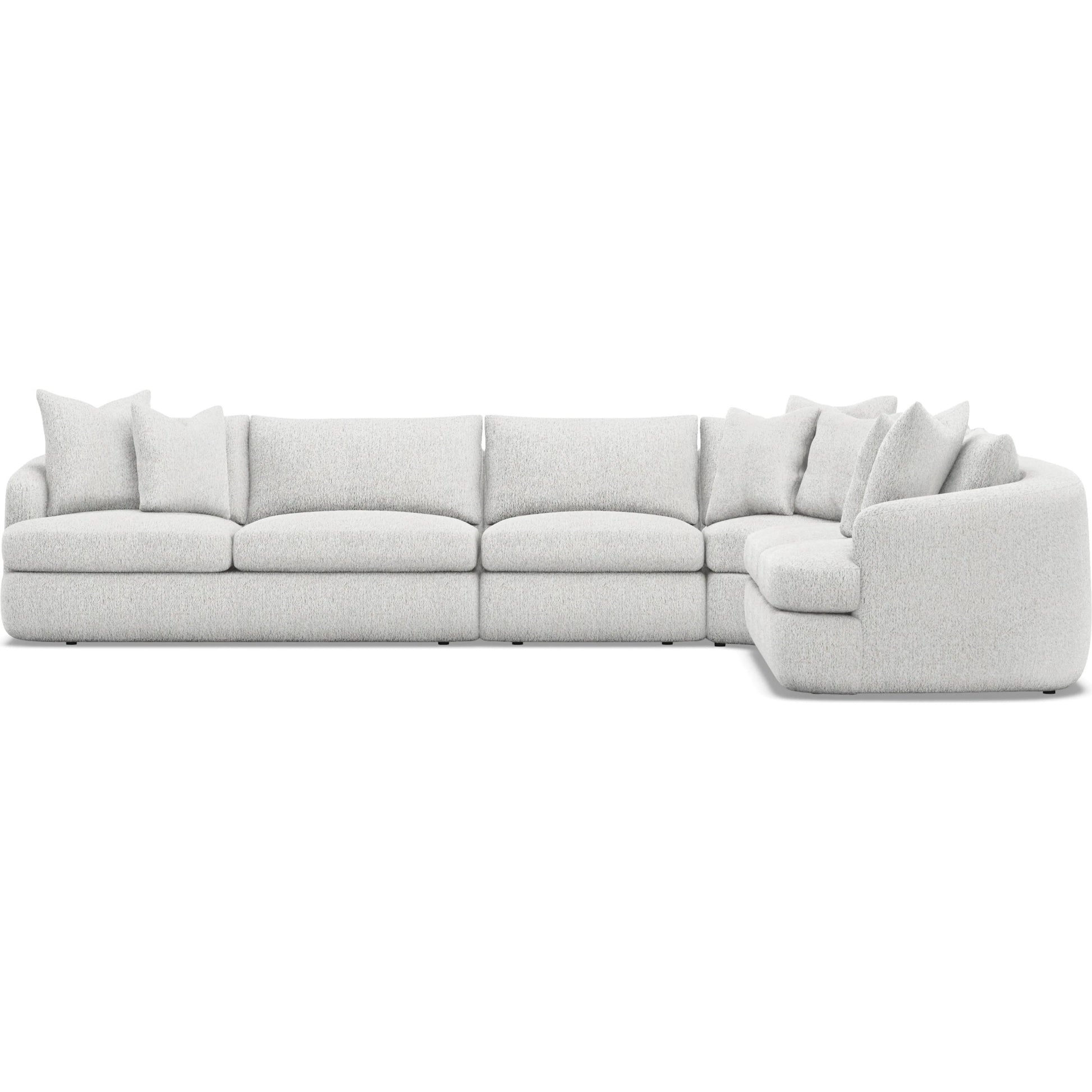 Jules 4-Piece Fabric Sectional by Bernhardt. Made from unique in a unique style.