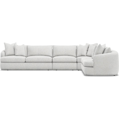 Jules 4-Piece Fabric Sectional by Bernhardt. Made from unique in a unique style.