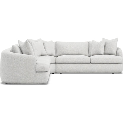 Jules 4-Piece Fabric Sectional by Bernhardt. Made from unique in a unique style.