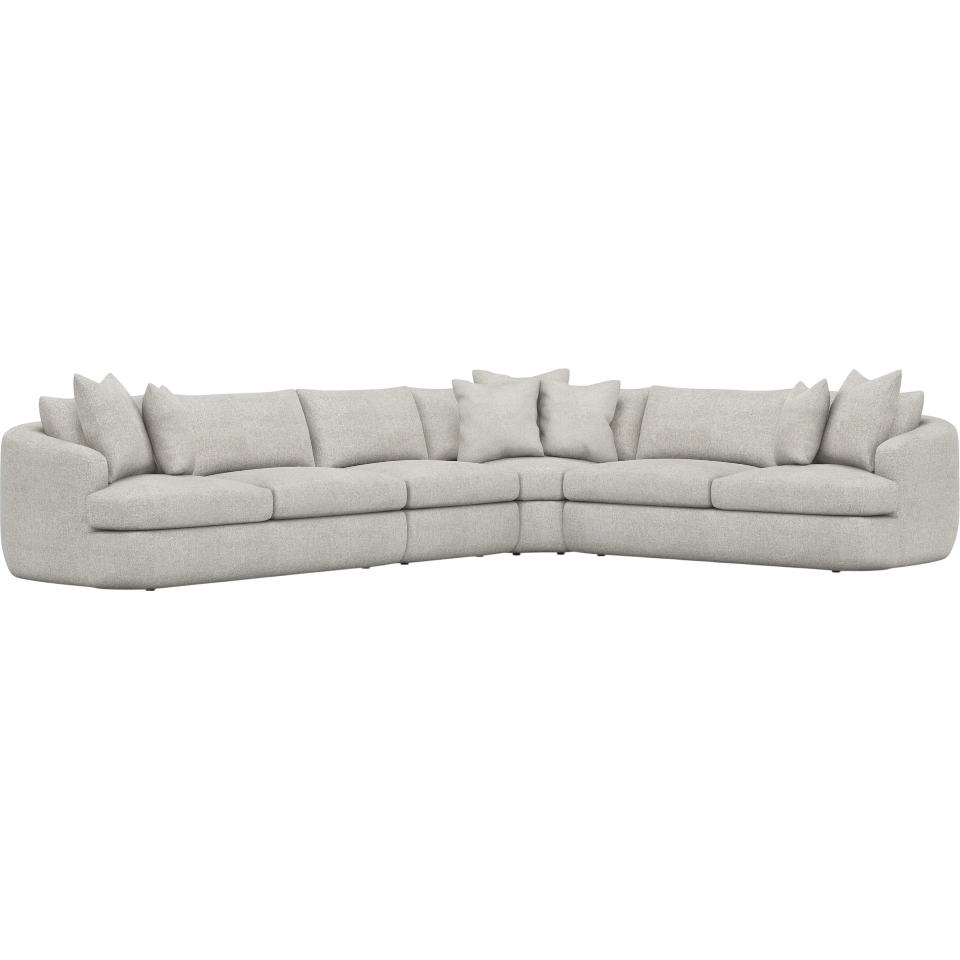 Jules 4-Piece Fabric Sectional by Bernhardt. Made from unique in a unique style.