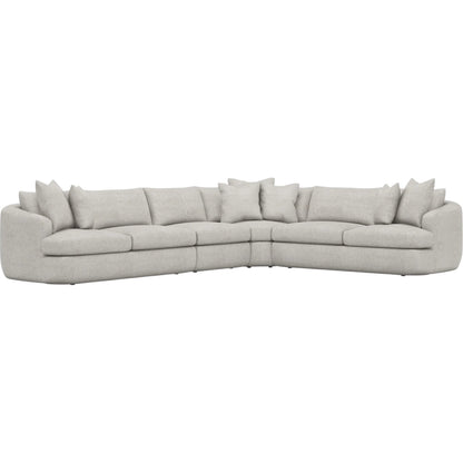 Jules 4-Piece Fabric Sectional by Bernhardt. Made from unique in a unique style.