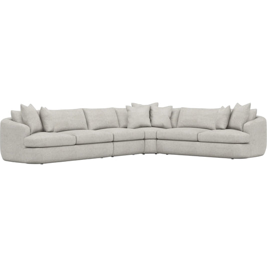 Jules 4-Piece Fabric Sectional by Bernhardt. Made from unique in a unique style.