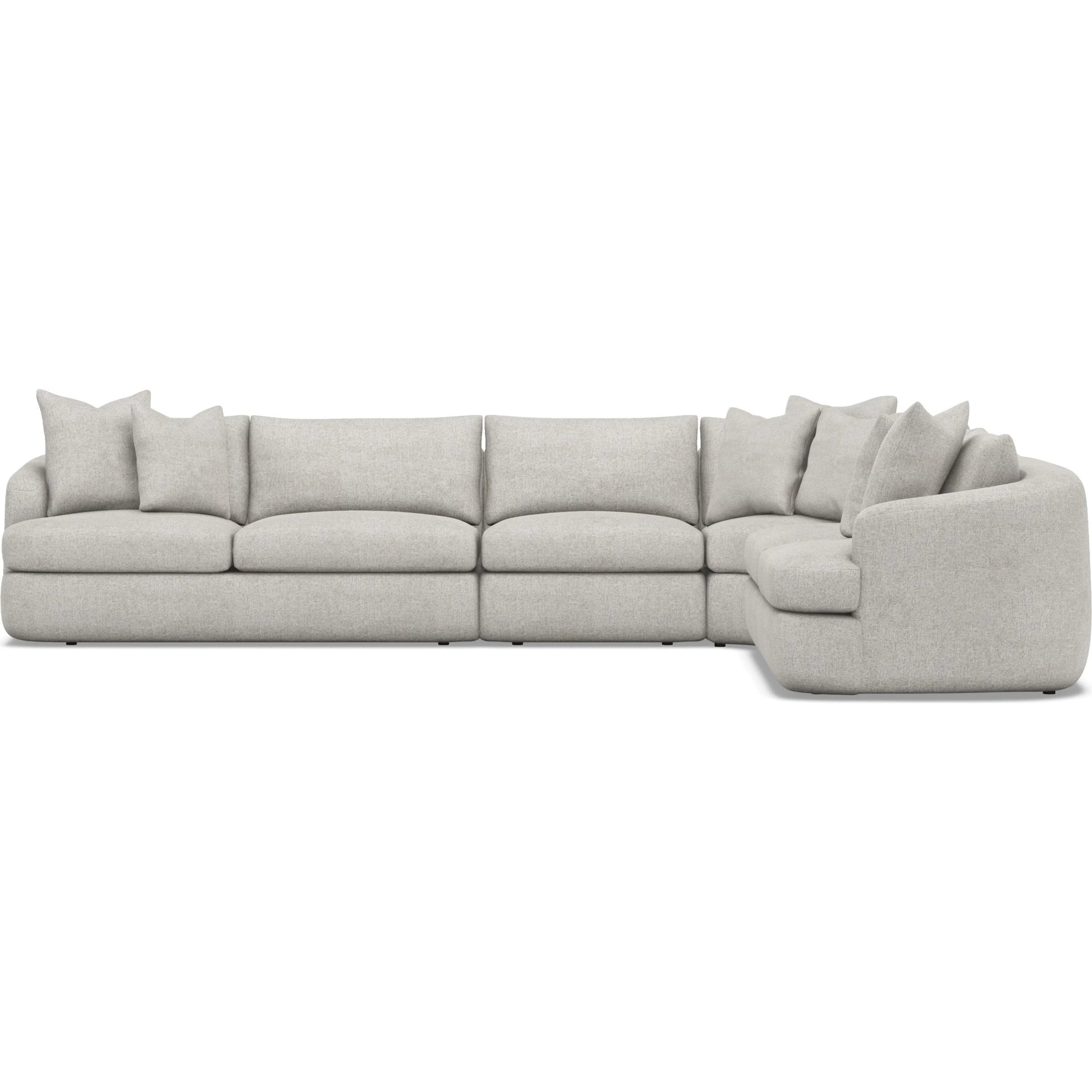 Jules 4-Piece Fabric Sectional by Bernhardt. Made from unique in a unique style.
