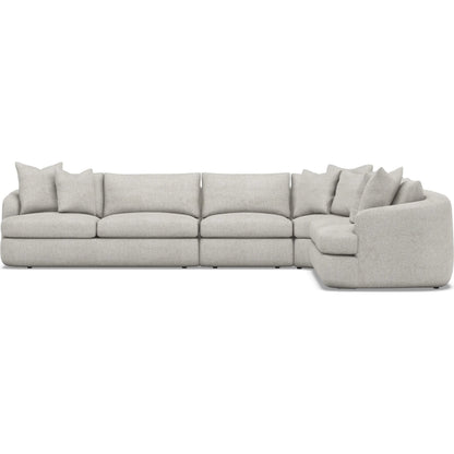 Jules 4-Piece Fabric Sectional by Bernhardt. Made from unique in a unique style.