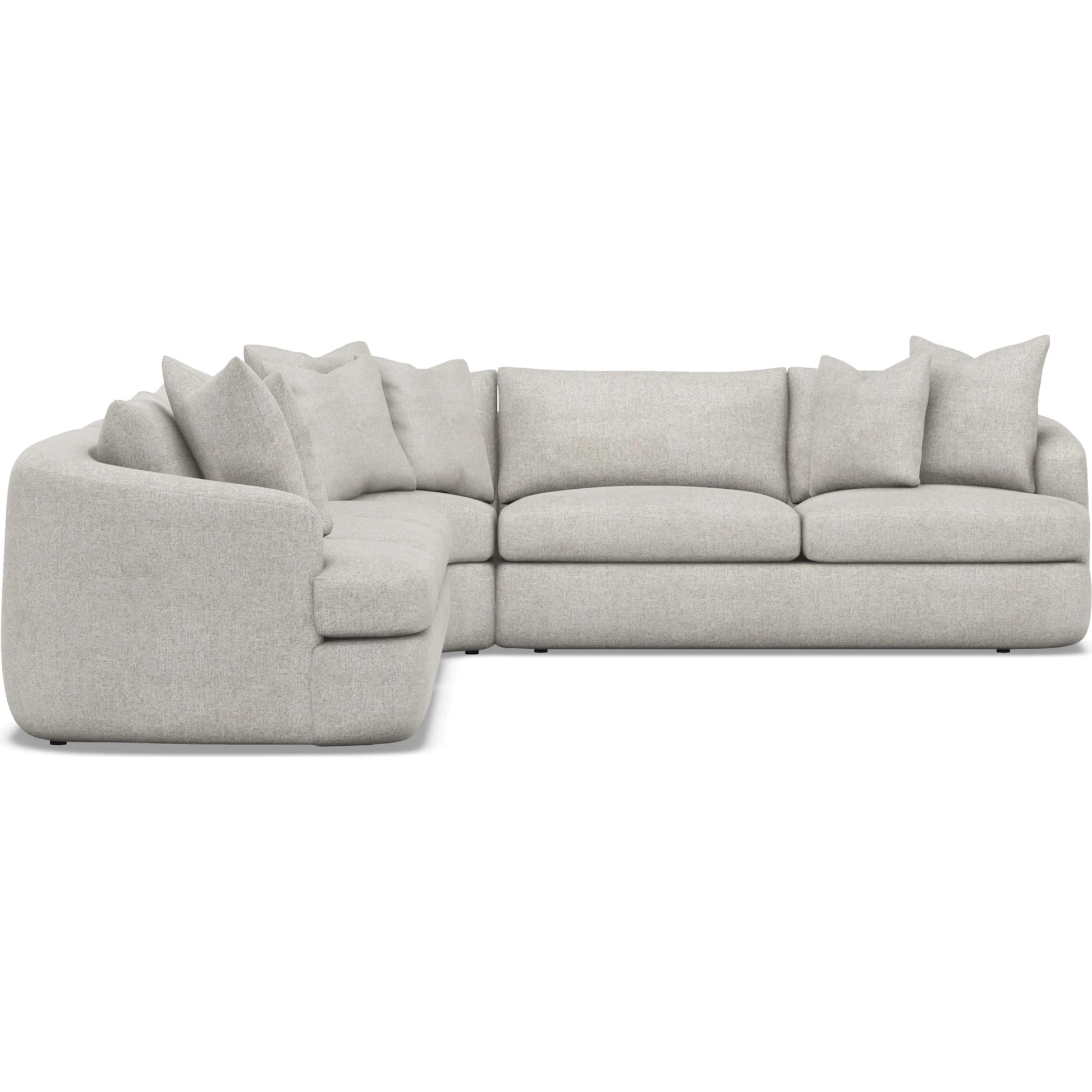 Jules 4-Piece Fabric Sectional by Bernhardt. Made from unique in a unique style.
