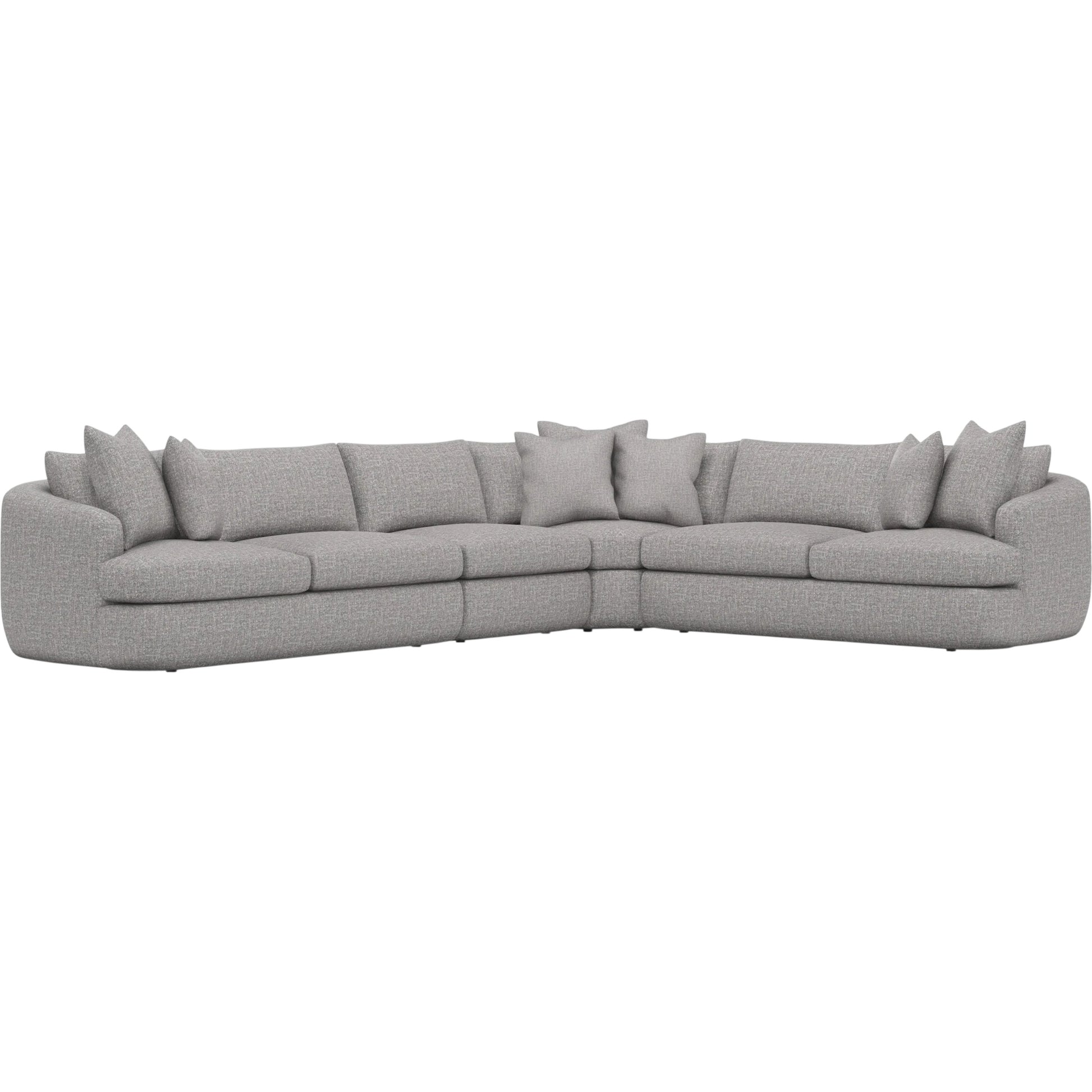 Jules 4-Piece Fabric Sectional by Bernhardt. Made from unique in a unique style.