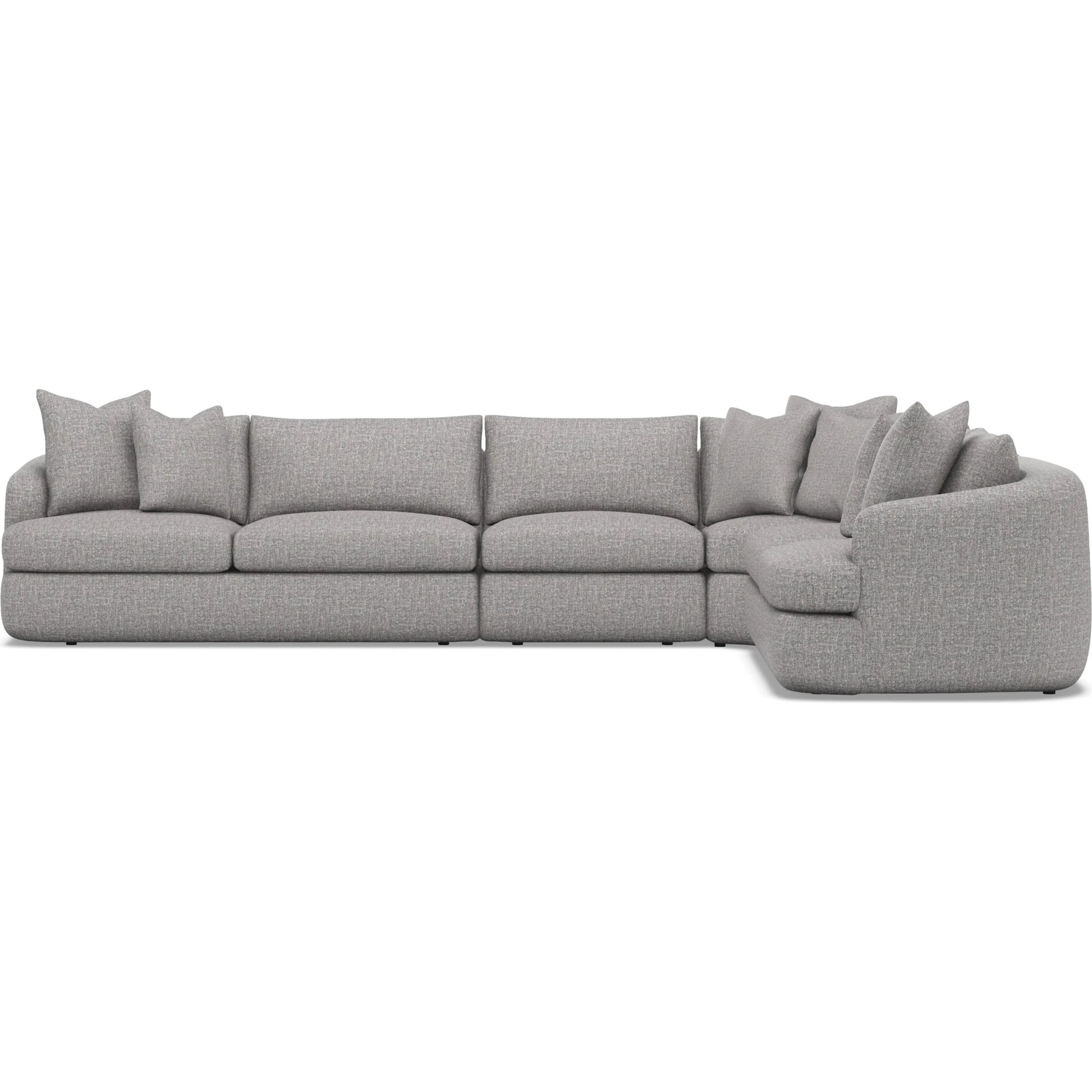 Jules 4-Piece Fabric Sectional by Bernhardt. Made from unique in a unique style.