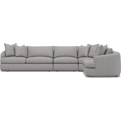 Jules 4-Piece Fabric Sectional by Bernhardt. Made from unique in a unique style.