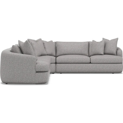 Jules 4-Piece Fabric Sectional by Bernhardt. Made from unique in a unique style.