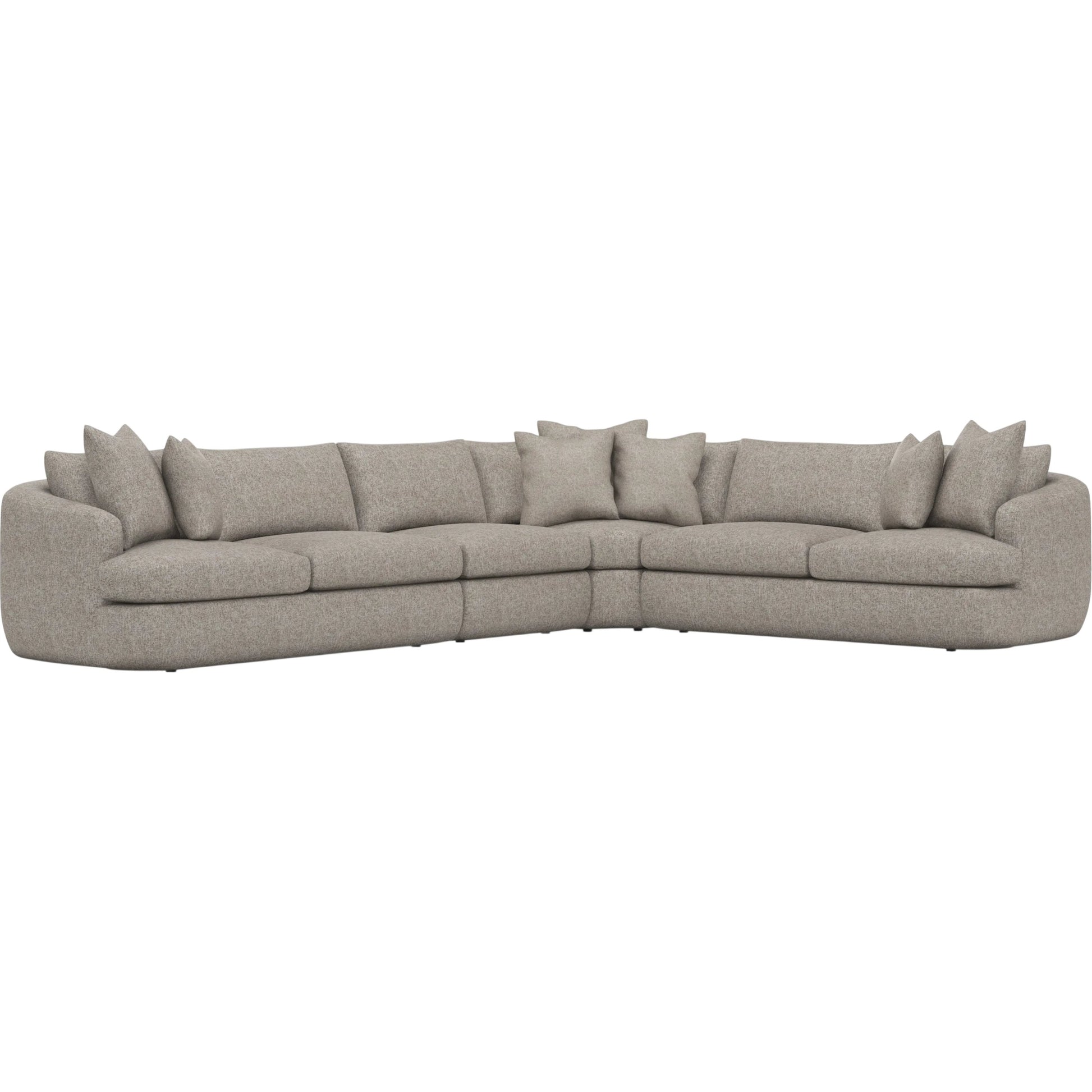 Jules 4-Piece Fabric Sectional by Bernhardt. Made from unique in a unique style.