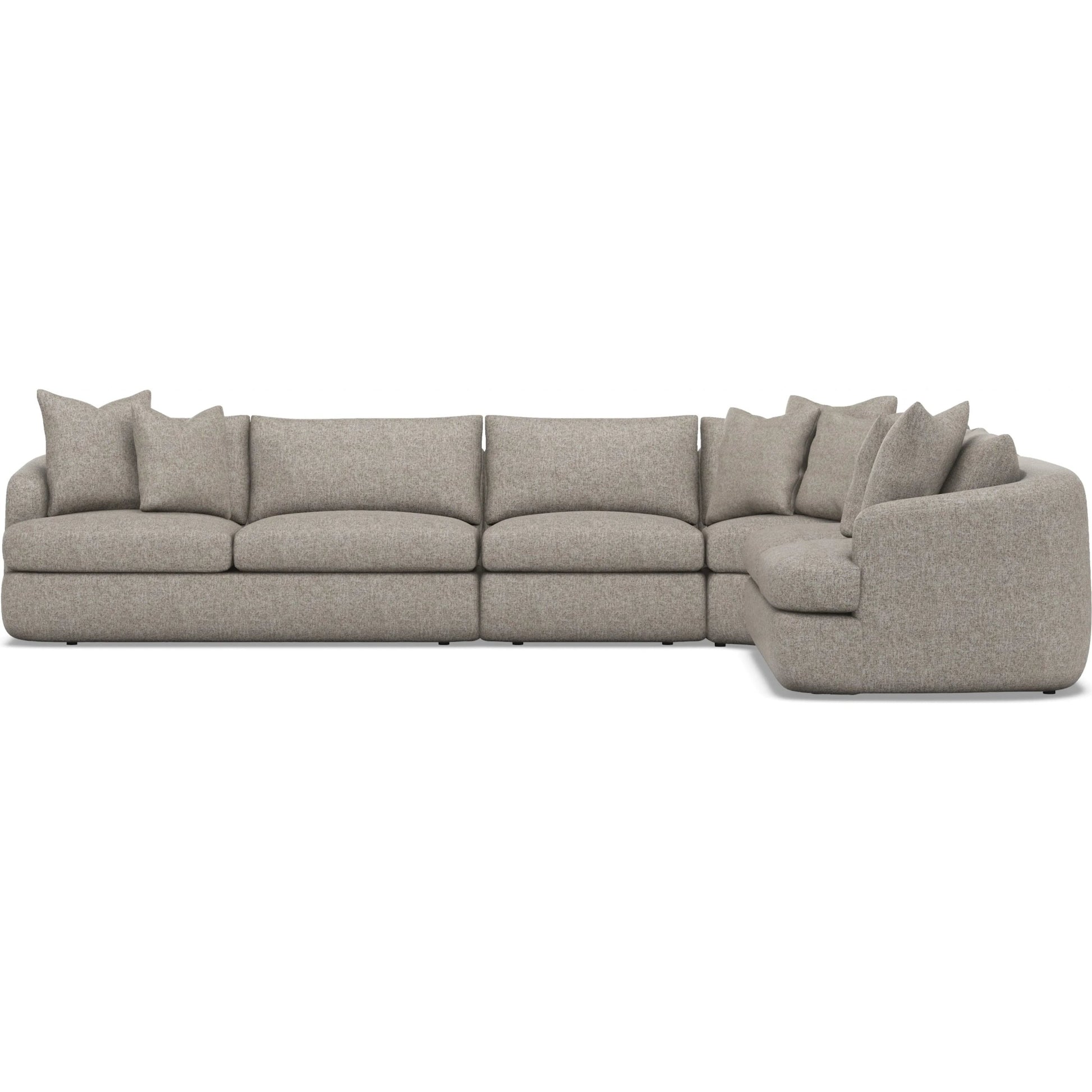 Jules 4-Piece Fabric Sectional by Bernhardt. Made from unique in a unique style.