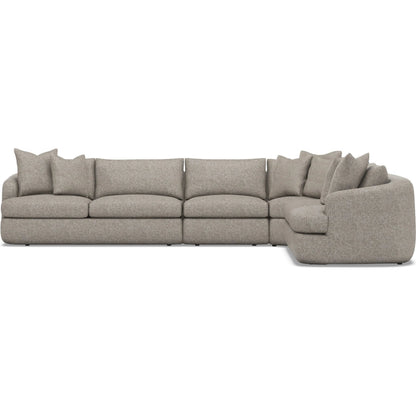 Jules 4-Piece Fabric Sectional by Bernhardt. Made from unique in a unique style.