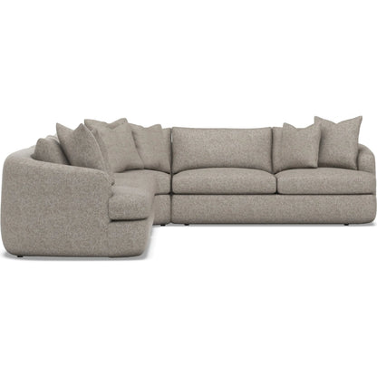 Jules 4-Piece Fabric Sectional by Bernhardt. Made from unique in a unique style.