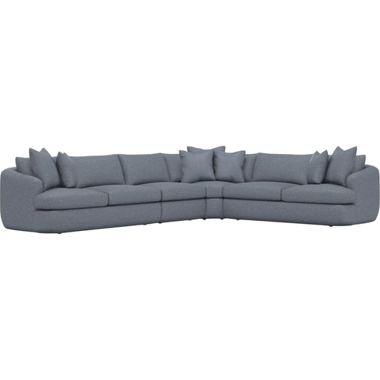 Jules 4-Piece Fabric Sectional by Bernhardt. Made from unique in a unique style.