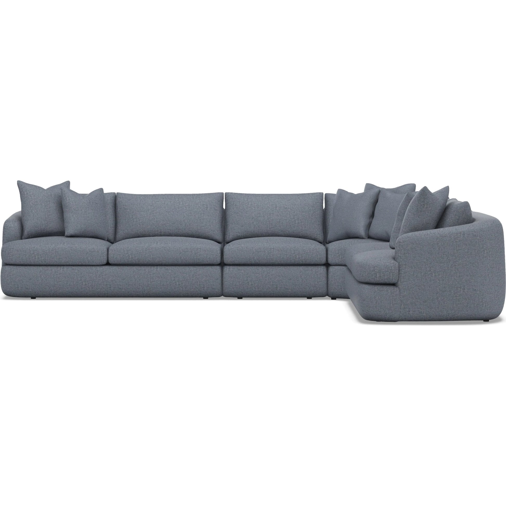 Jules 4-Piece Fabric Sectional by Bernhardt. Made from unique in a unique style.