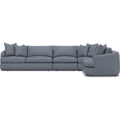 Jules 4-Piece Fabric Sectional by Bernhardt. Made from unique in a unique style.