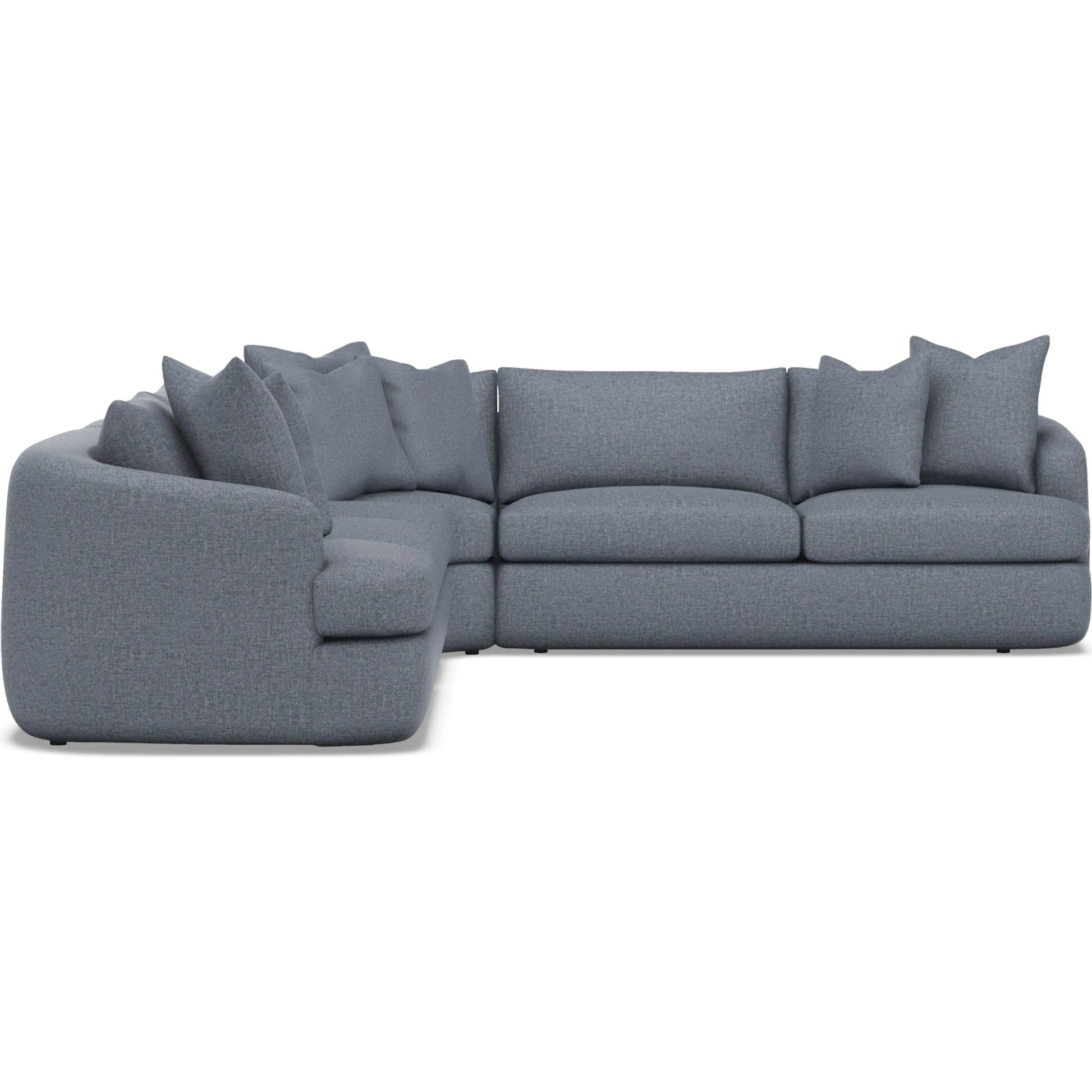Jules 4-Piece Fabric Sectional by Bernhardt. Made from unique in a unique style.
