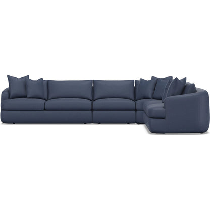 Jules 4-Piece Fabric Sectional by Bernhardt. Made from unique in a unique style.