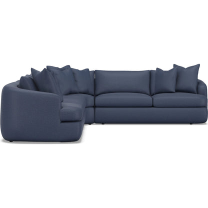 Jules 4-Piece Fabric Sectional by Bernhardt. Made from unique in a unique style.