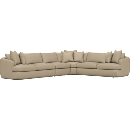 Jules 4-Piece Fabric Sectional by Bernhardt. Made from unique in a unique style.