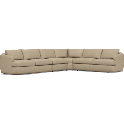 Jules 4-Piece Fabric Sectional by Bernhardt. Made from unique in a unique style.